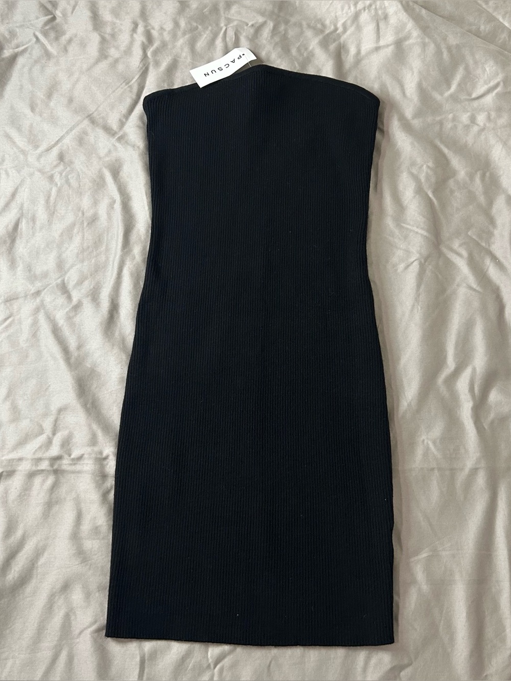 Kendall & Kylie  rib-knit tube dress